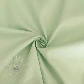Katoenen popeline light mint