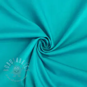 Katoenen popeline turquoise