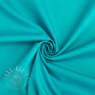 Katoenen popeline turquoise
