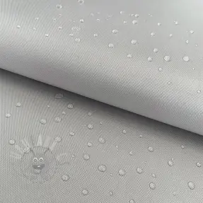 Windjasstof met waterafstotende afwerking light grey