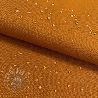 Windjasstof met waterafstotende afwerking honey