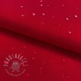 Windjasstof met waterafstotende afwerking red