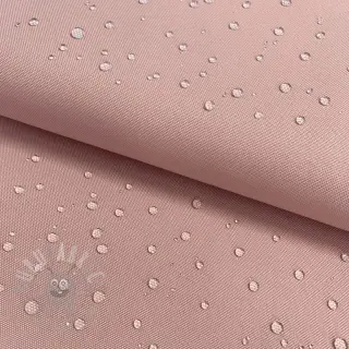 Windjasstof met waterafstotende afwerking old rose