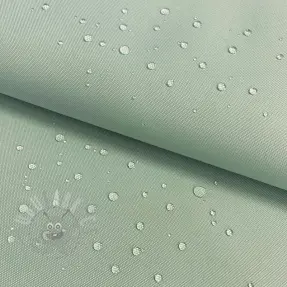 Windjasstof met waterafstotende afwerking mint