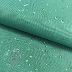 Windjasstof met waterafstotende afwerking teal