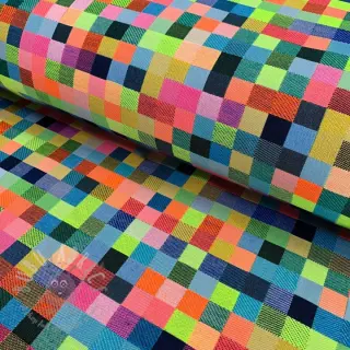 Decoratiestof jacquard Pixels