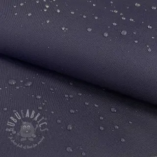 Windjasstof met waterafstotende afwerking navy
