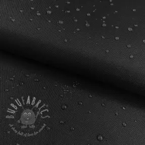 Windjasstof met waterafstotende afwerking black