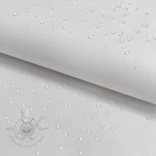 Windjasstof met waterafstotende afwerking white