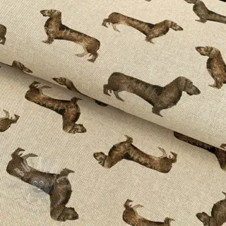 Decoratiestof Linenlook Hotdog