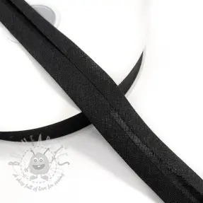 Boordstrook katoen black