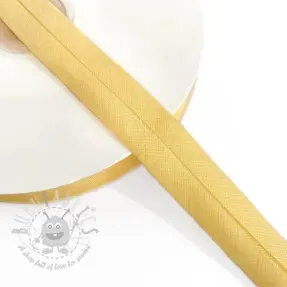 Boordstrook katoen light yellow