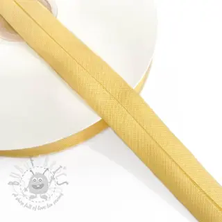Boordstrook katoen light yellow