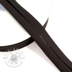 Boordstrook katoen dark choco