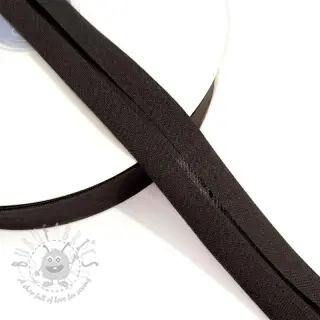 Boordstrook katoen dark choco
