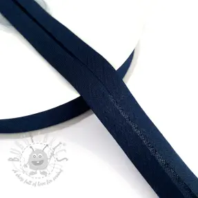 Boordstrook katoen dark blue