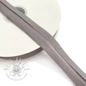 Boordstrook katoen light grey