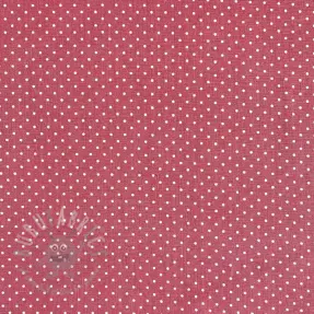 Katoenen stof Petit dots blush