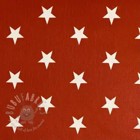 Katoenen stof Stars terra