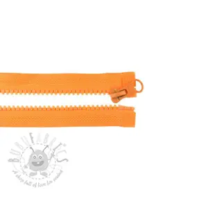 Ritssluiting deelbaar 75 cm orange