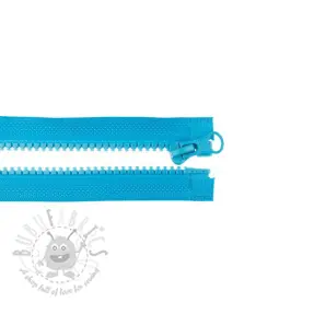 Ritssluiting deelbaar 75 cm dark aqua