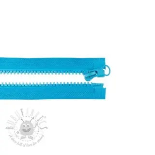 Ritssluiting deelbaar 75 cm dark aqua