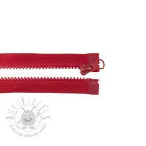 Ritssluiting deelbaar 75 cm bordeaux