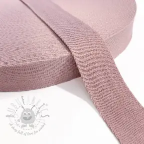 Tassenband katoen 4 cm old pink