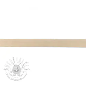 Boordstrook tricot camel