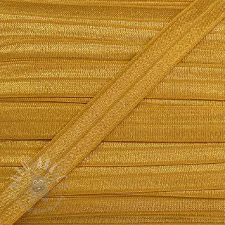 Omvouwelastiek 15 mm ochre