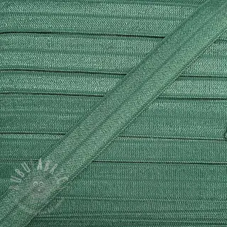 Omvouwelastiek 15 mm dark old green