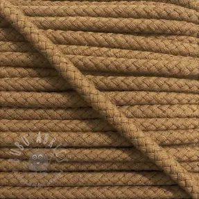 Katoenen koord 8 mm brown
