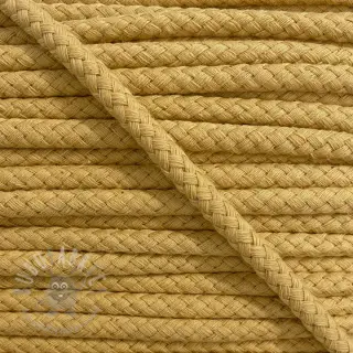 Katoenen koord 8 mm camel