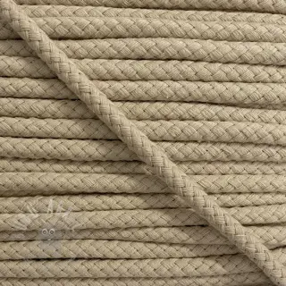 Katoenen koord 8 mm pebble