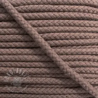 Katoenen koord 8 mm mauve