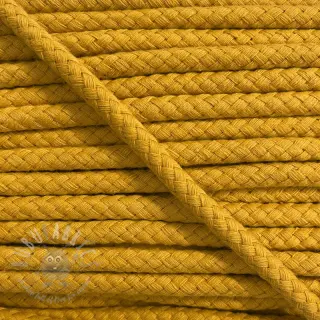 Katoenen koord 8 mm ochre