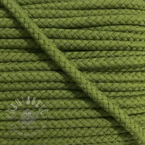 Katoenen koord 8 mm olive green