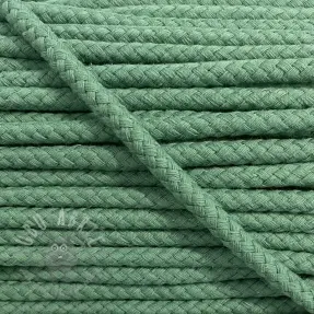 Katoenen koord 8 mm old green