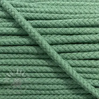 Katoenen koord 8 mm old green