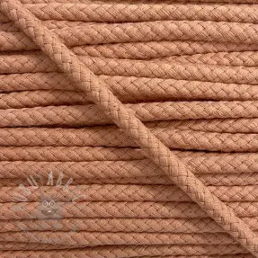 Katoenen koord 8 mm salmon