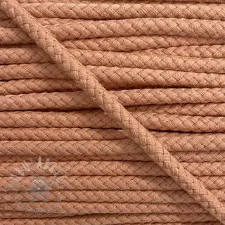 Katoenen koord 8 mm salmon