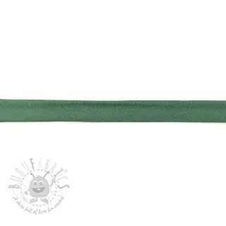 Boordstrook tricot dark old green