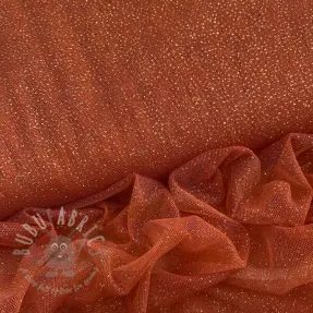 Tule voor TUTU-rok ROYAL SPARKLE rust gold