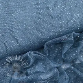 Tule voor TUTU-rok ROYAL SPARKLE jeans silver