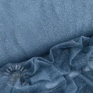Tule voor TUTU-rok ROYAL SPARKLE jeans silver