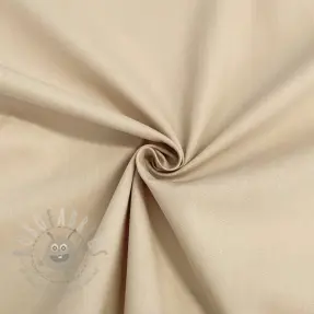 Katoenen popeline beige