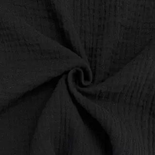 Dvojitá gázovina/mušelín black