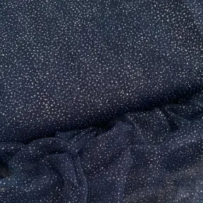 Tyl na TUTU ROYAL SPARKLE navy silver