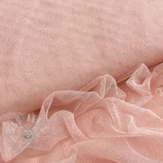 Tule voor TUTU-rok ROYAL SPARKLE rose gold