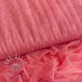 Tule voor TUTU-rok ROYAL SPARKLE pink gold